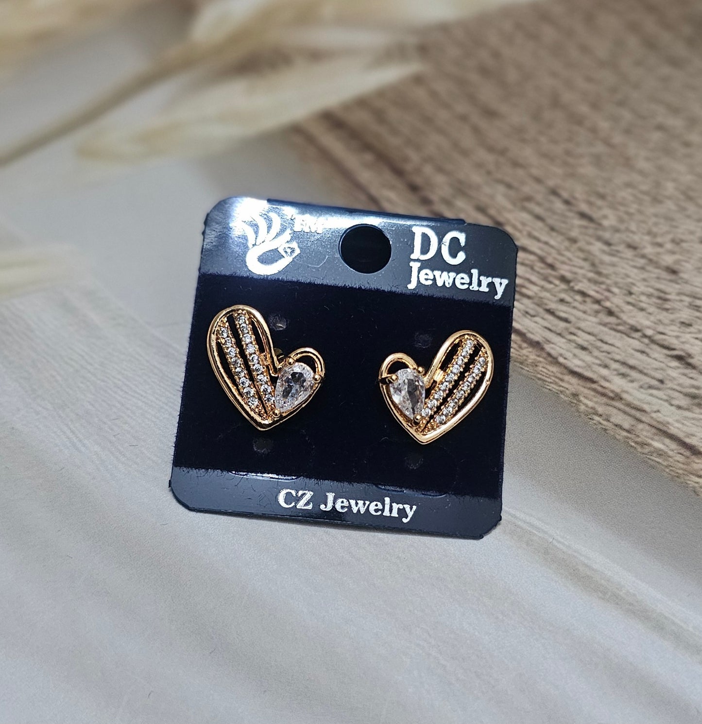 Heart stud