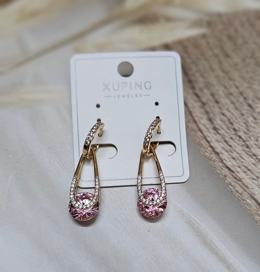 Xuping pink hoop