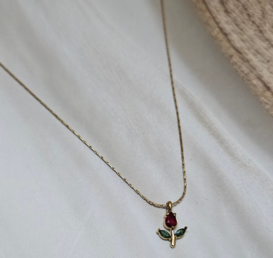 Red tulip chain (kiyu-ziyu)