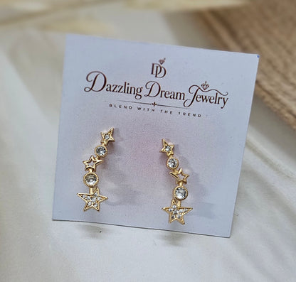 Starry Elegance Zircon climbers
